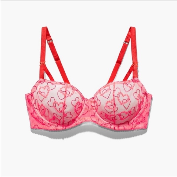 Savage X Fenty Other - Savage X Fenty heart balconette bra sz 34B